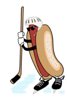 hockey hotdog