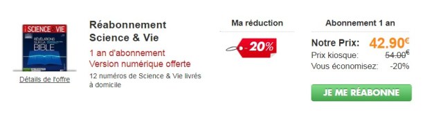 économie de 20%